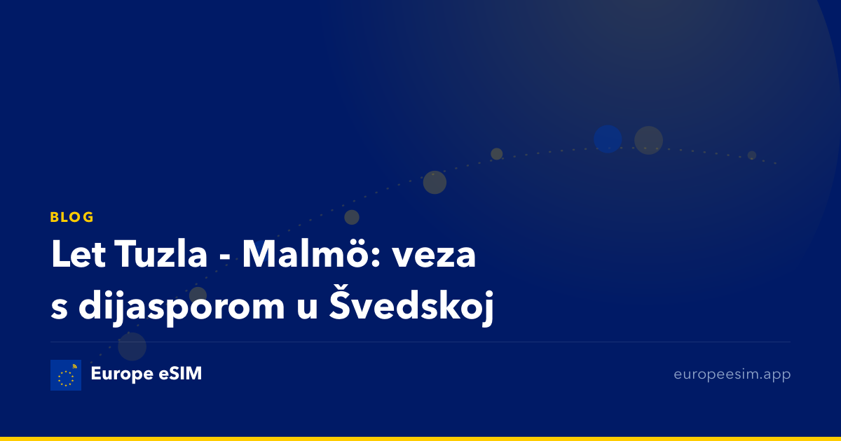 Let Tuzla - Malmö: veza s dijasporom u Švedskoj