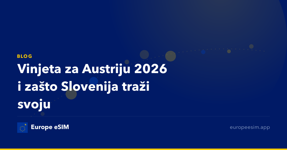 Vinjeta za Austriju 2026 i zašto Slovenija traži svoju