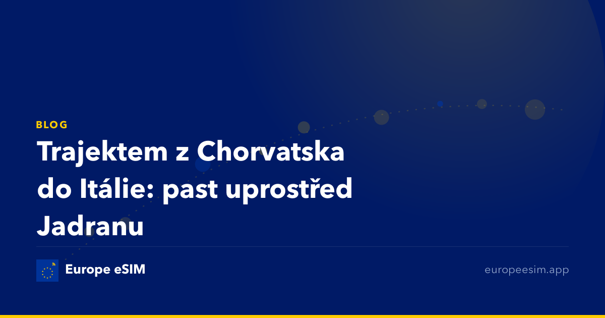 Trajektem z Chorvatska do Itálie: past uprostřed Jadranu
