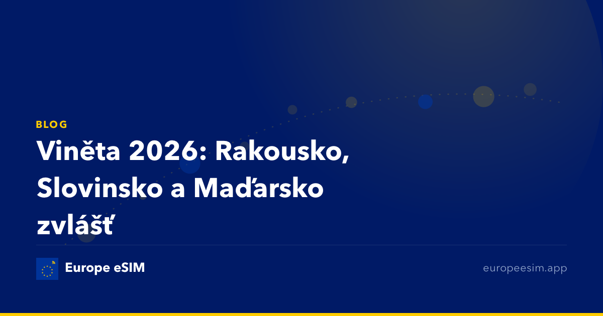 Viněta 2026: Rakousko, Slovinsko a Maďarsko zvlášť