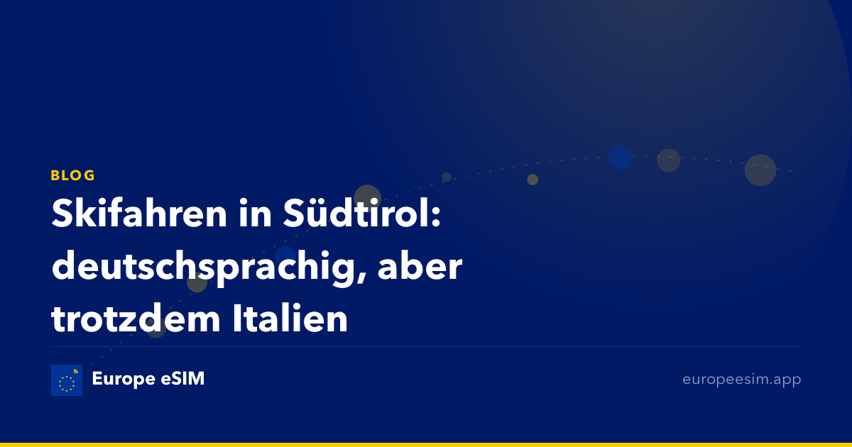 Skifahren in Südtirol: deutschsprachig, aber trotzdem Italien
