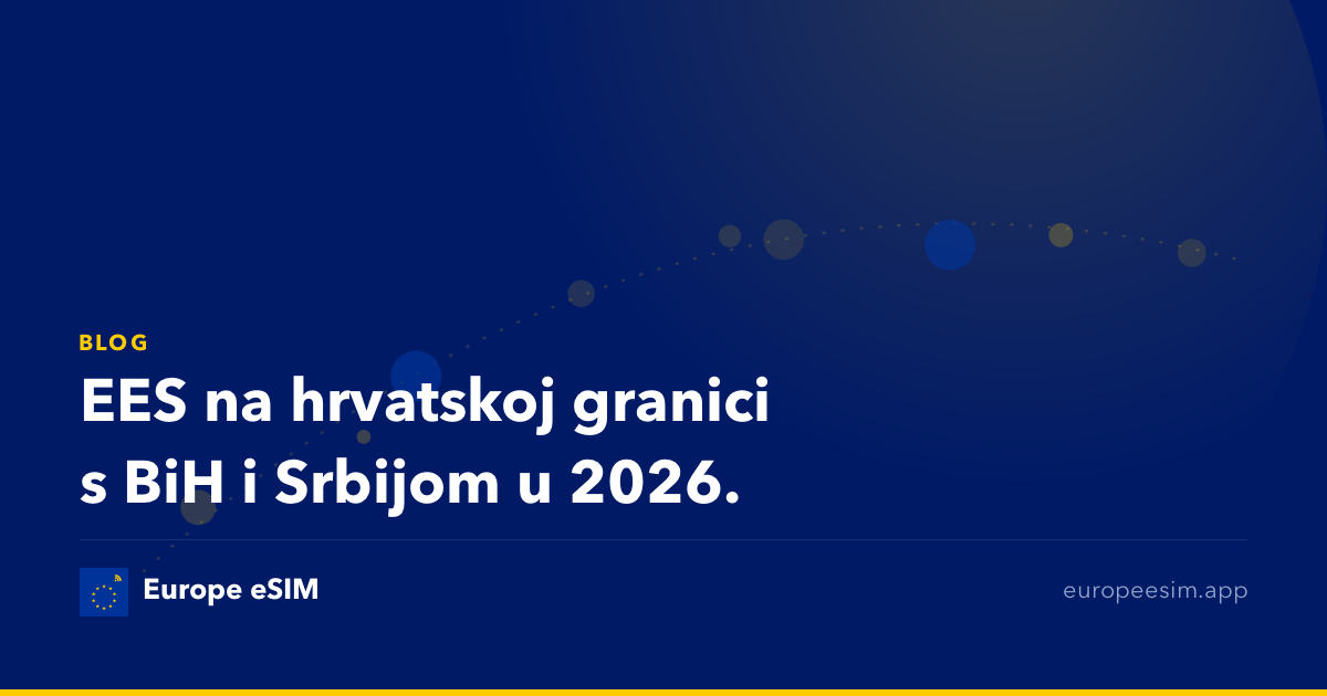 EES na hrvatskoj granici s BiH i Srbijom u 2026.