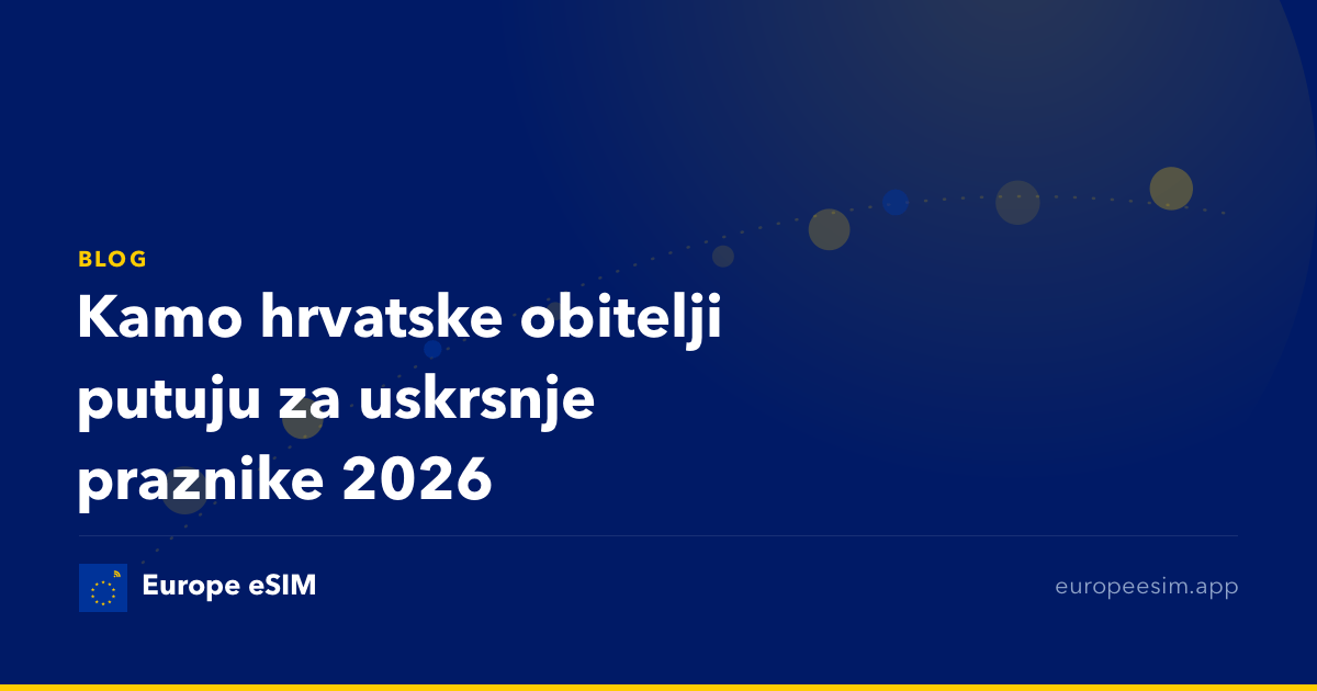 Kamo hrvatske obitelji putuju za uskrsnje praznike 2026