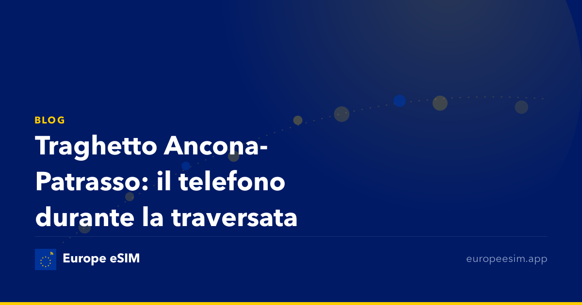 Traghetto Ancona-Patrasso: il telefono durante la traversata