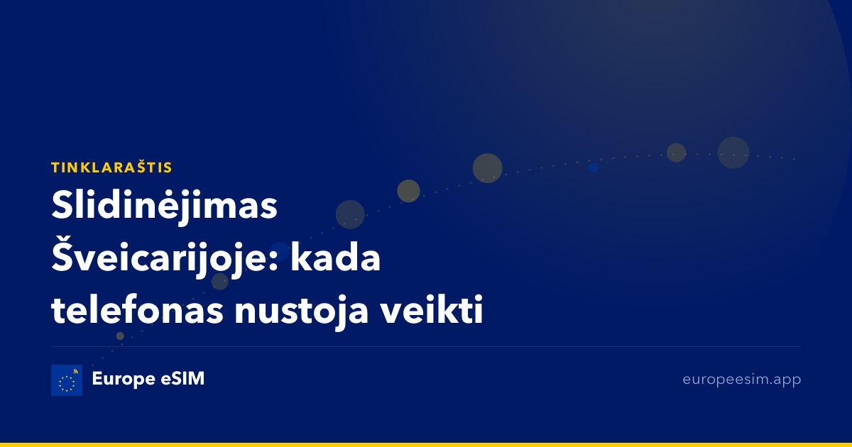 Slidinėjimas Šveicarijoje: kada telefonas nustoja veikti