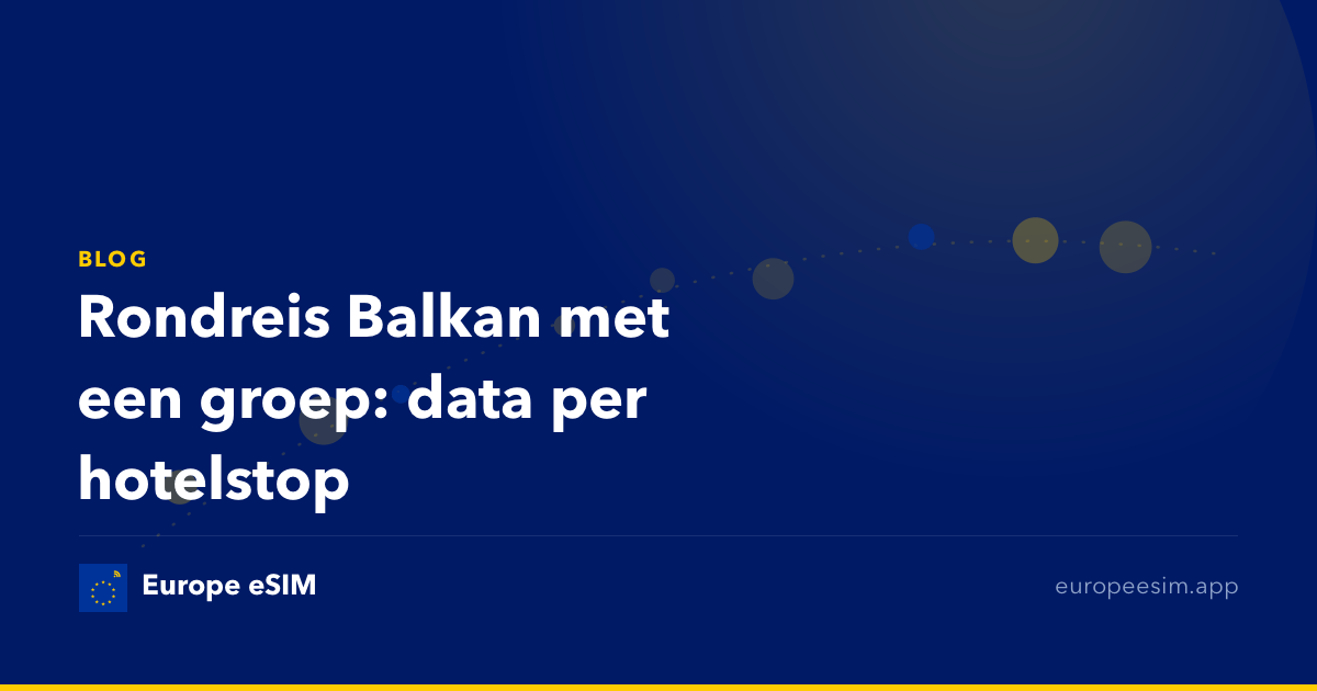 Rondreis Balkan met een groep: data per hotelstop